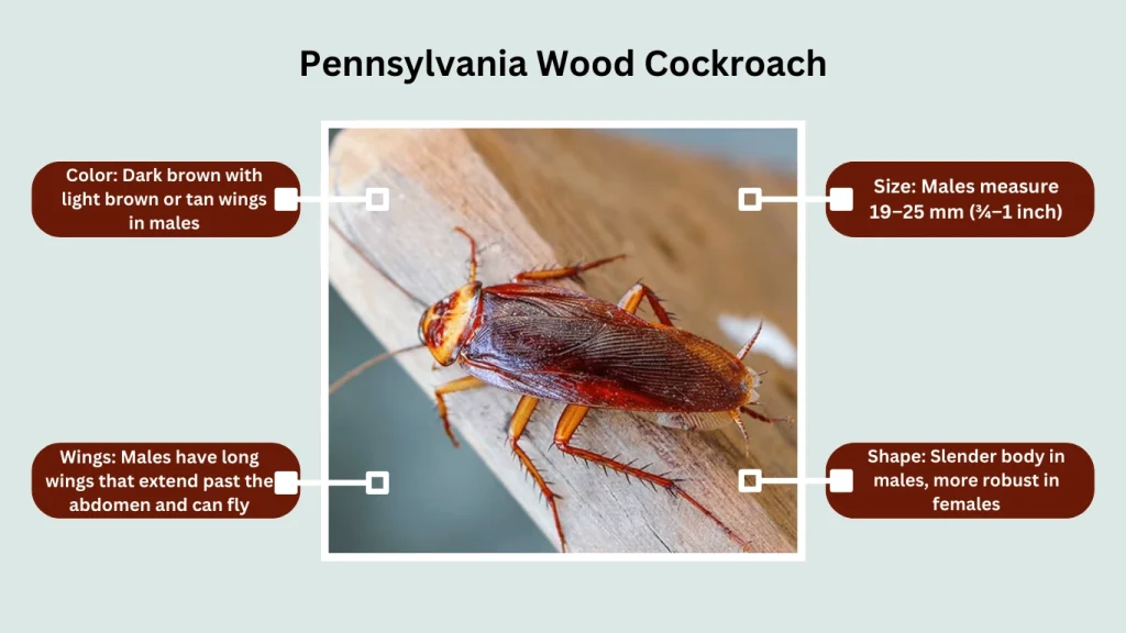 Pennsylvania Wood Cockroach