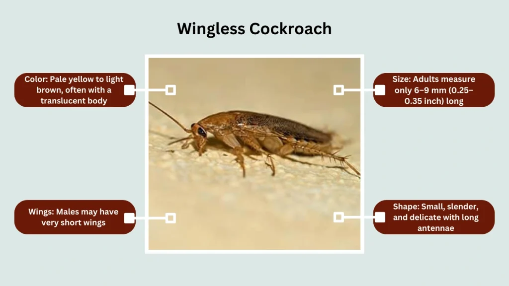 Wingless Cockroach