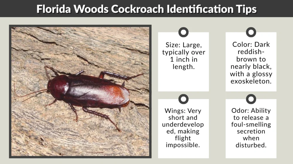 Florida Woods Cockroach Identification Tips