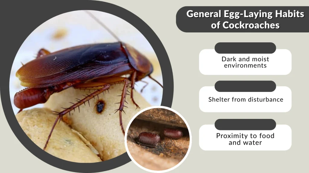 General Egg-Laying Habits of Cockroaches