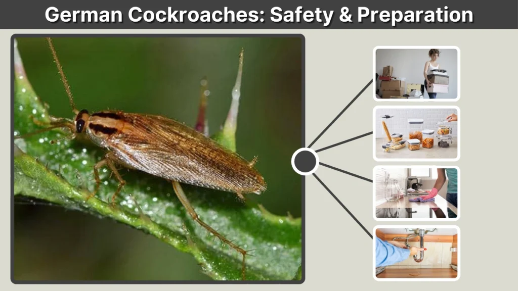 German Cockroaches Safety & Preparation