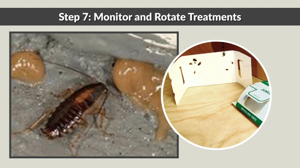 Step 7 Monitor and Rotate Treatments