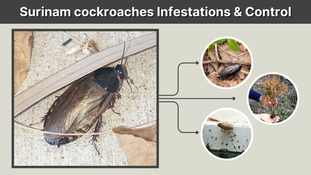 Surinam cockroaches Infestations & Control