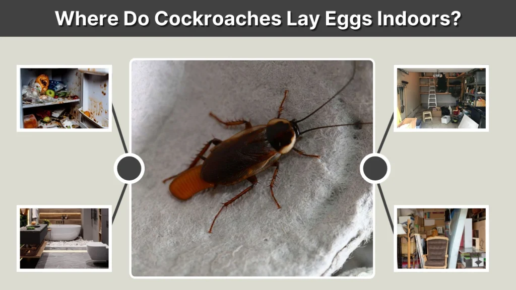 Where Do Cockroaches Lay Eggs Indoors