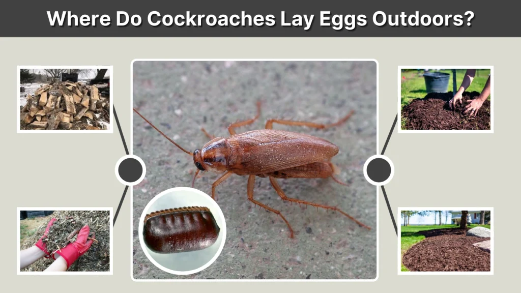 Where Do Cockroaches Lay Eggs Outdoors