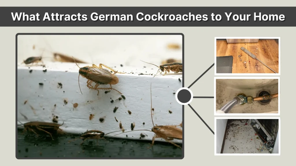 What Attracts German Cockroaches to Your Home