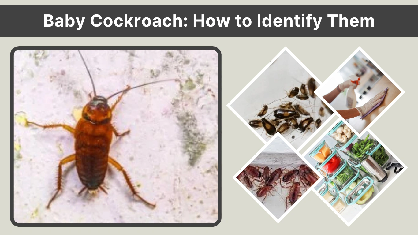 Baby Cockroach How to Identify Them, Causes, and Control Methods