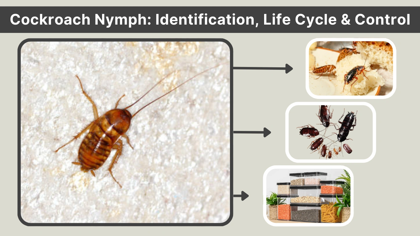 Cockroach Nymph Identification, Life Cycle & Control
