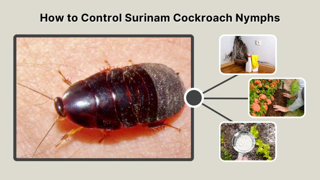 How to Control Surinam Cockroach Nymphs