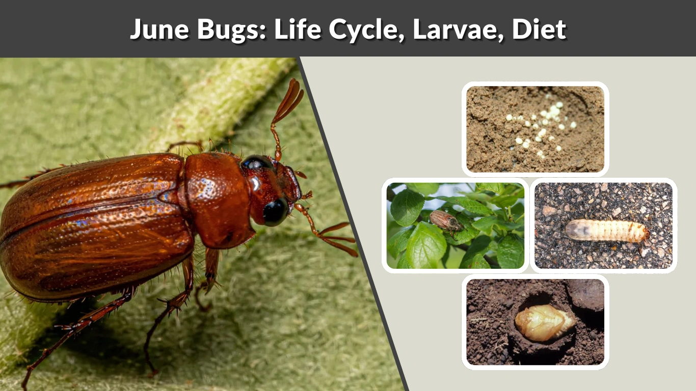 June Bugs Life Cycle, Larvae, Diet & Key Facts