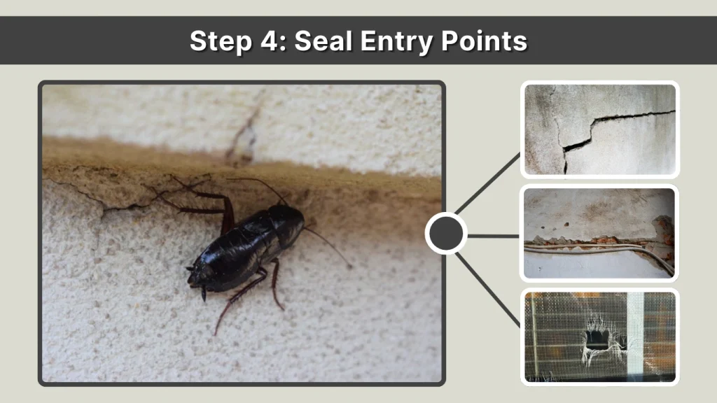 Step 4 Seal Entry Points