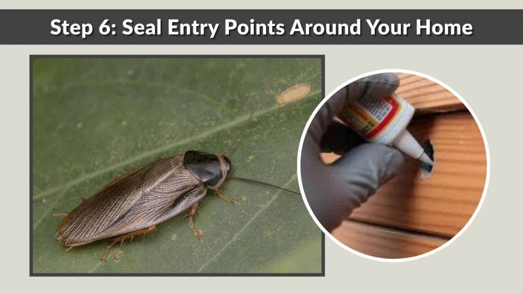 Step 6 Seal Entry Points Around Your Home