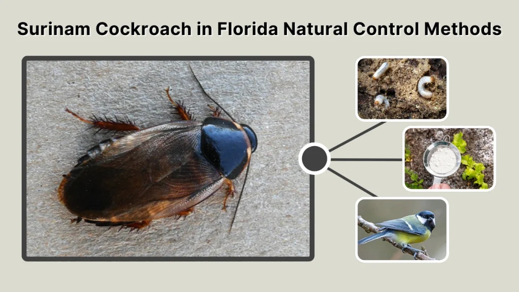 Surinam Cockroach in Florida Natural Control Methods