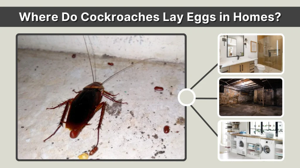 Where Do Cockroaches Lay Eggs in Homes