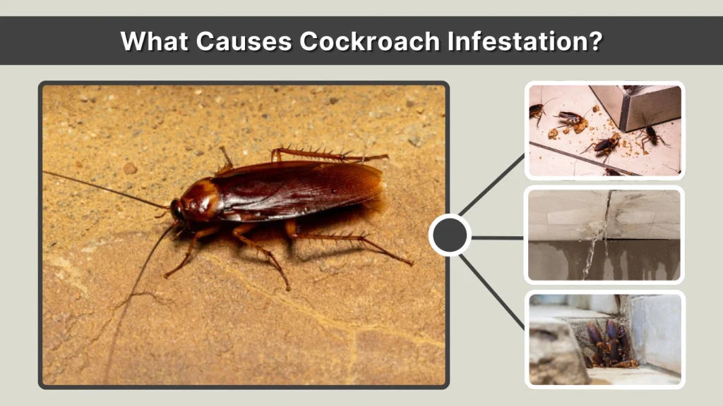What Causes Cockroach Infestation